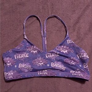 Large purple fearless cvg bra